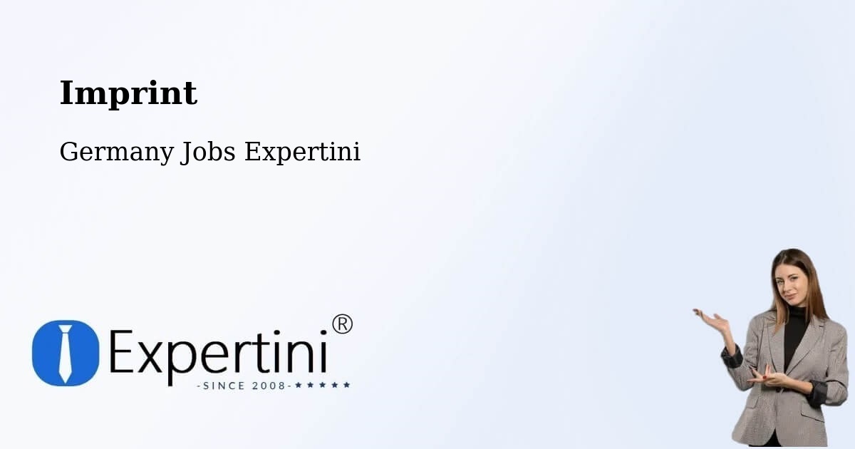 Imprint – Plauen - Germany Jobs Expertini